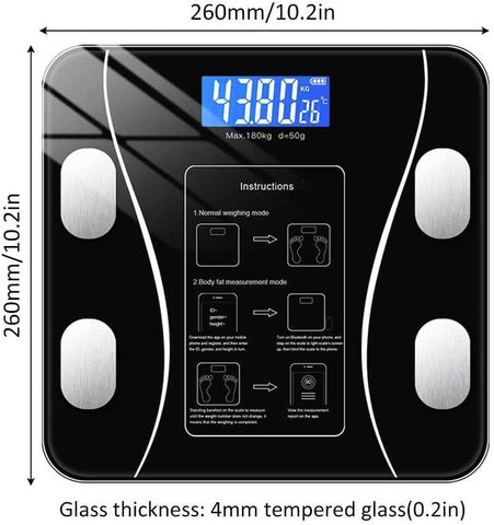 BASCULA INTELIGENTE BLUETOOTH
